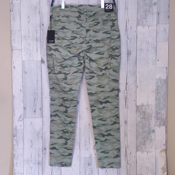 Joe's Jeans The Icon Camo Ankle Skinny Jeans 6/28 Soft Green - Picture 7 of 8